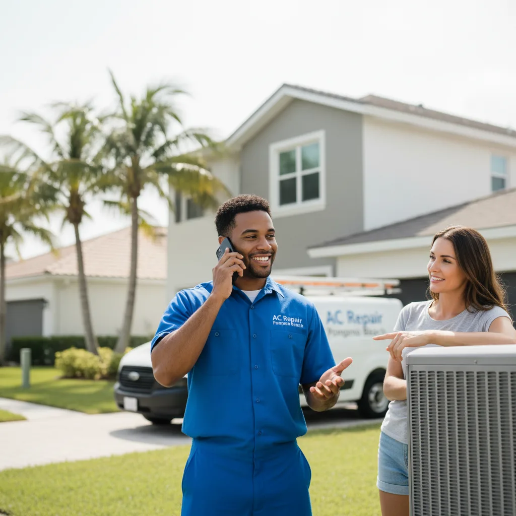 AC Repair Pompano Beach customer support in Loves Park